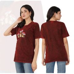 mushroom t-shirt short sleeve
